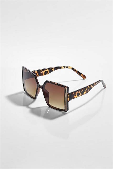 givenchy tortoise|54MM Tortoise Shell Square Sunglasses .